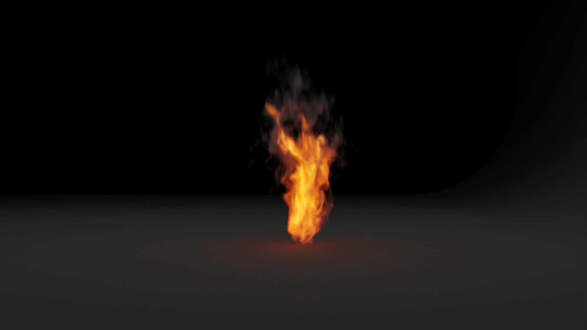 Flame vdb 3D model_4