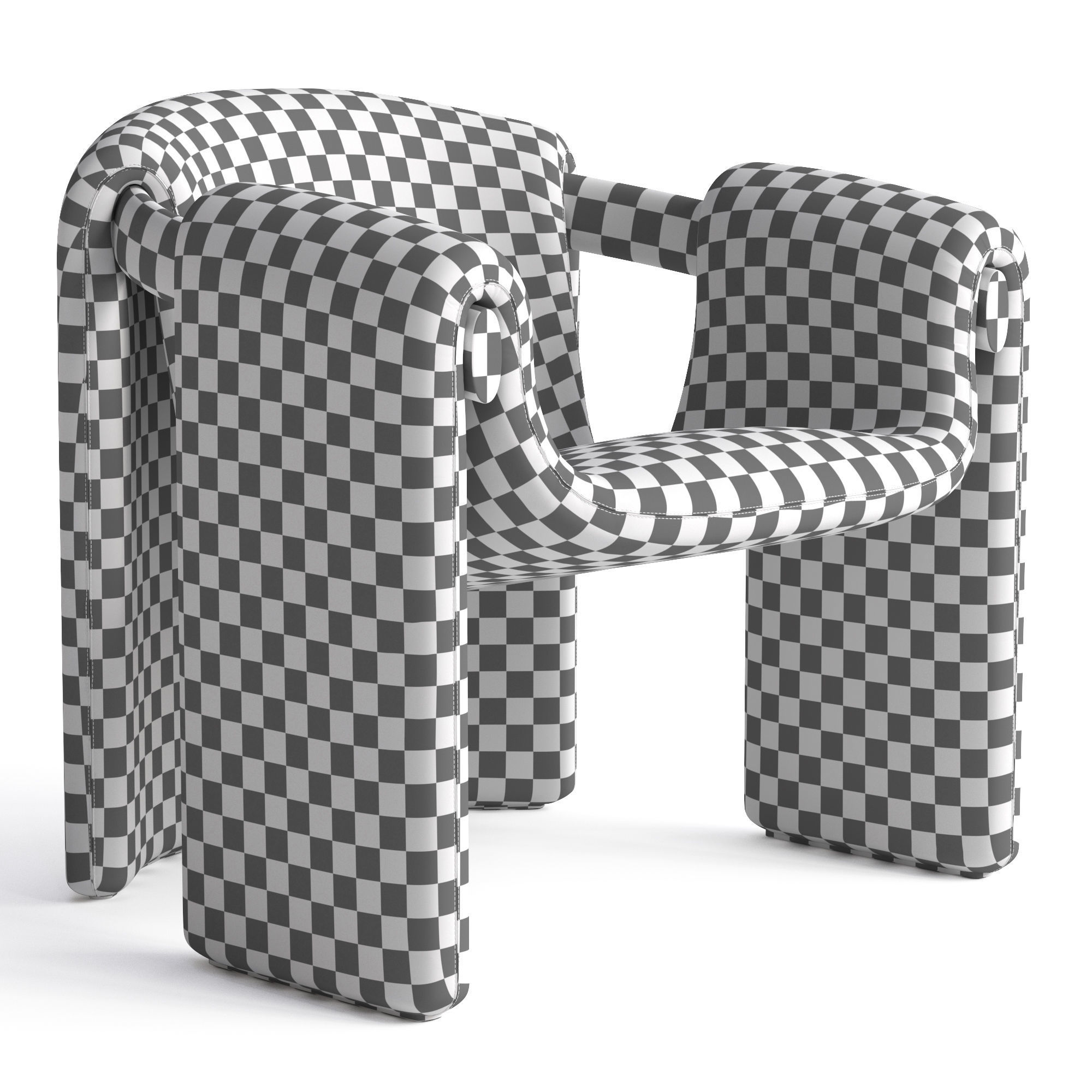 Paolo Castelli Sari lounge 3D model_7