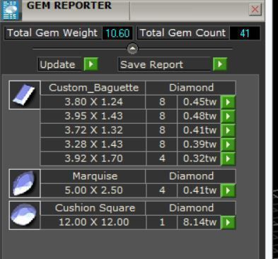 Cushion Solitaire Art deco Ring 3D print model_12