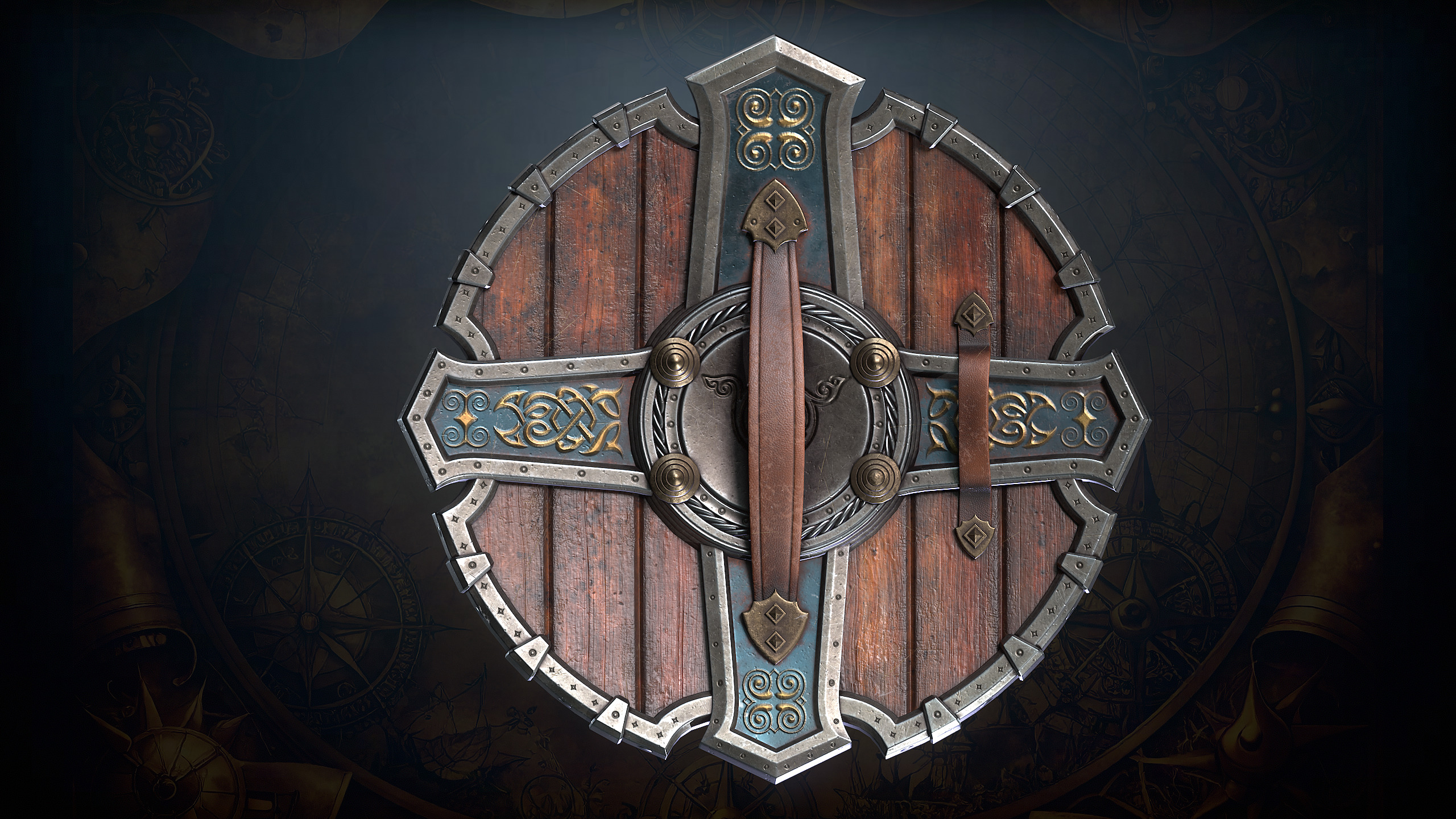 Fantasy Weapons 2 Low-poly 3D model_45