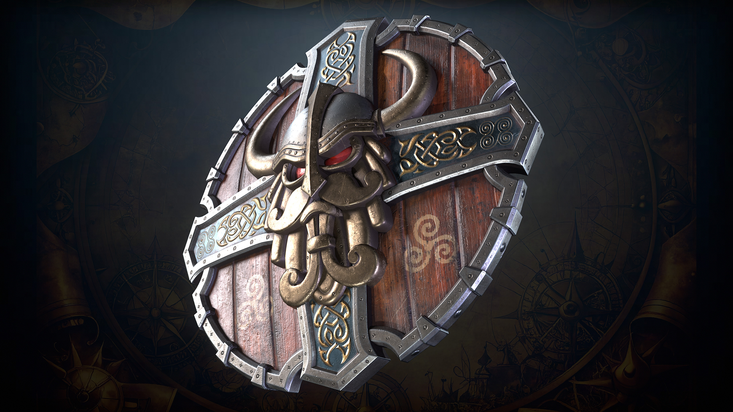 Fantasy Weapons 2 Low-poly 3D model_44