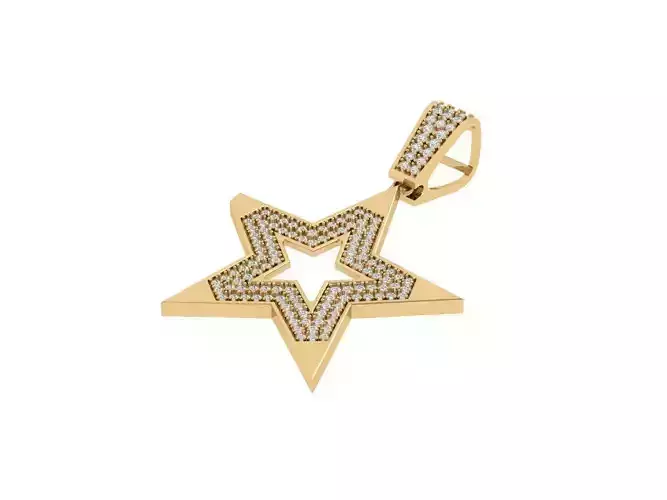 Star Antiq Art Deco Pendant