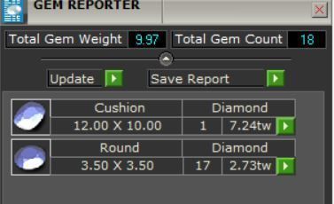 Cushion Bridal Ring 3D print model_12