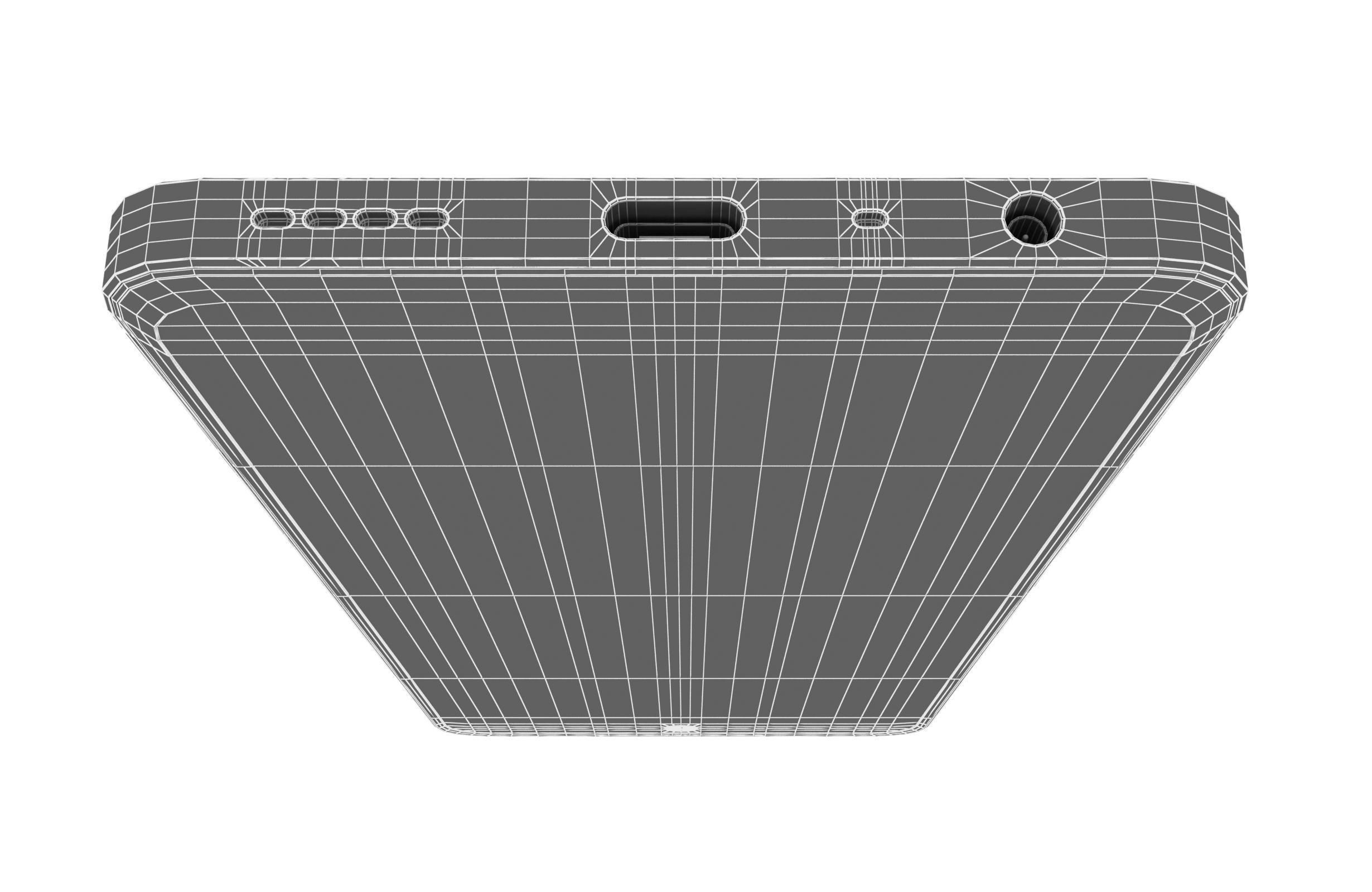 Realme 11 5G Black And Gold Low-poly 3D model_34