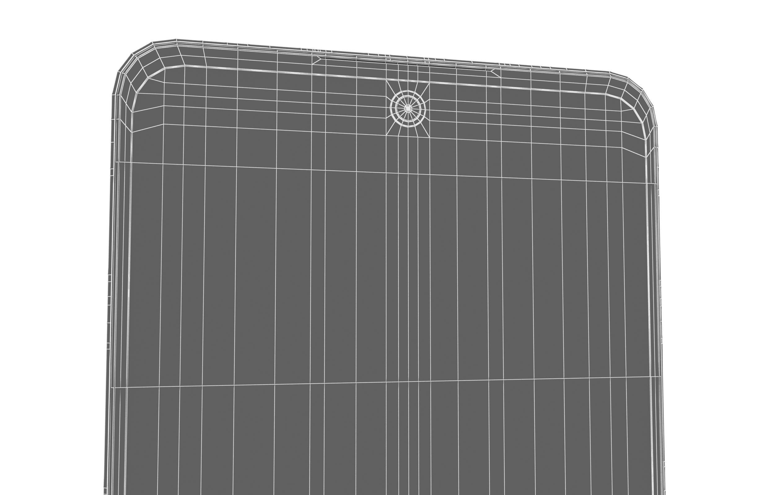 Realme 11 5G Black And Gold Low-poly 3D model_27