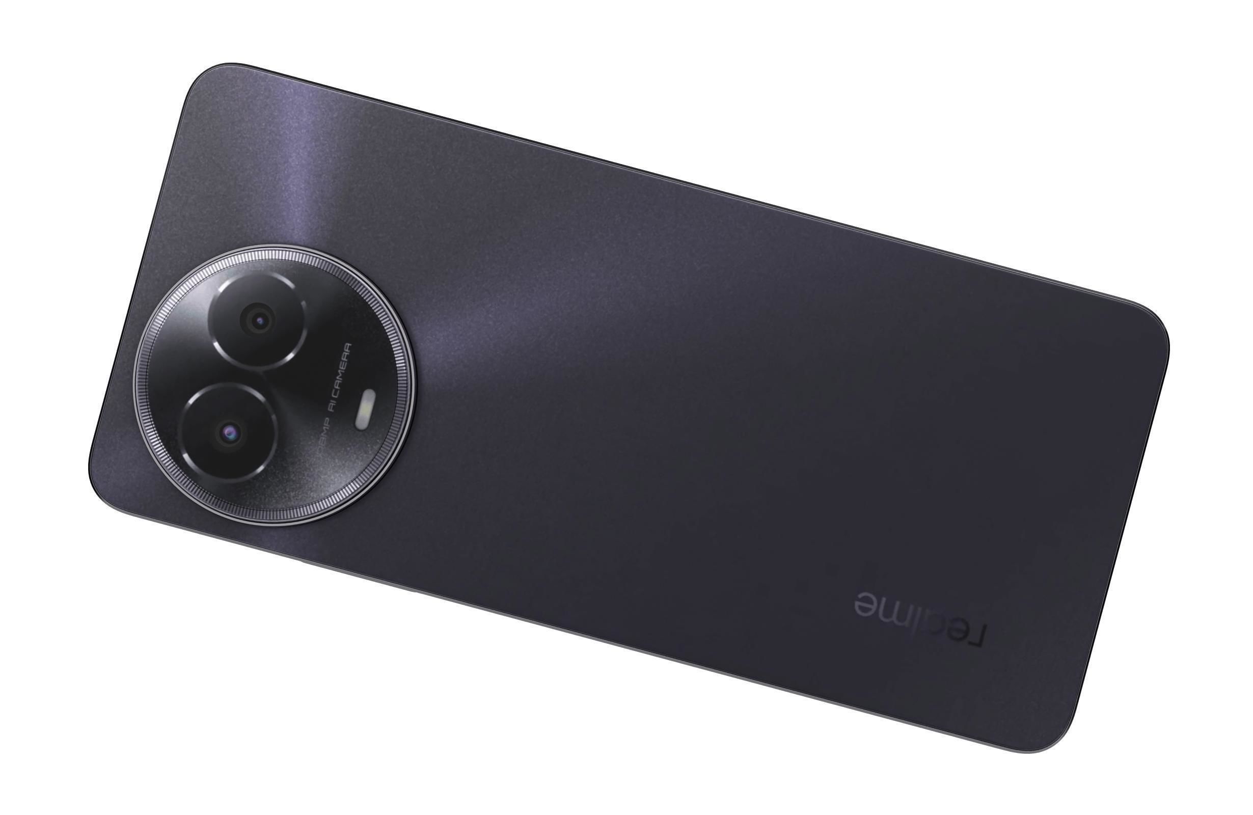 Realme 11 5G Black And Gold Low-poly 3D model_13