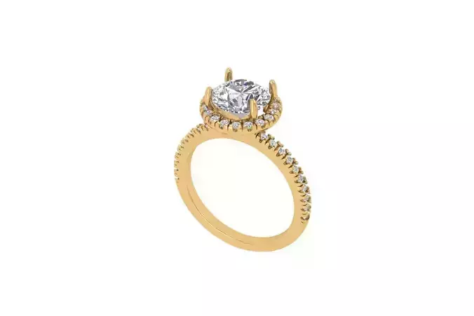 Emerald Solitaire Ring