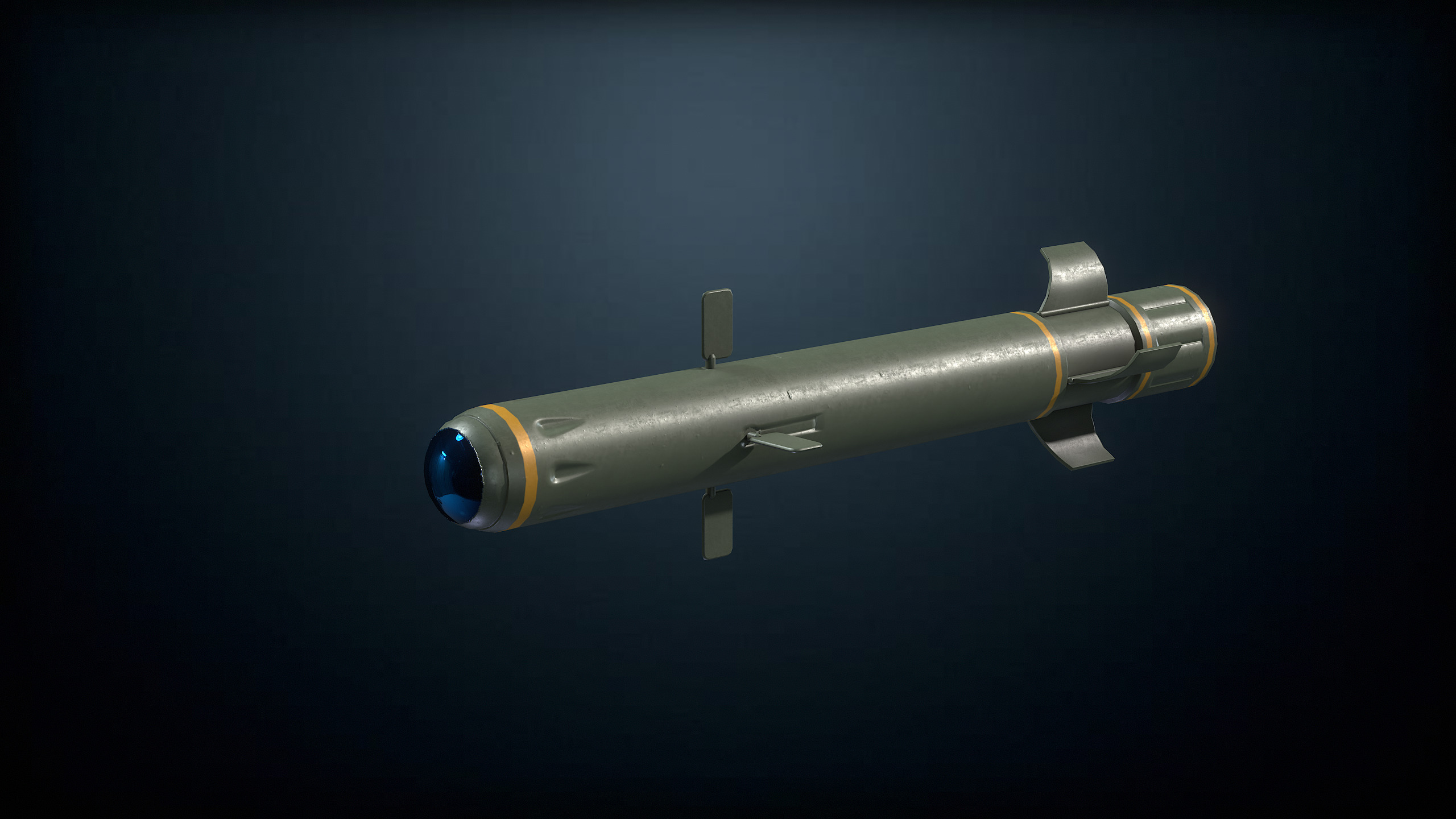 Military APC B420 Low-poly 3D model_7