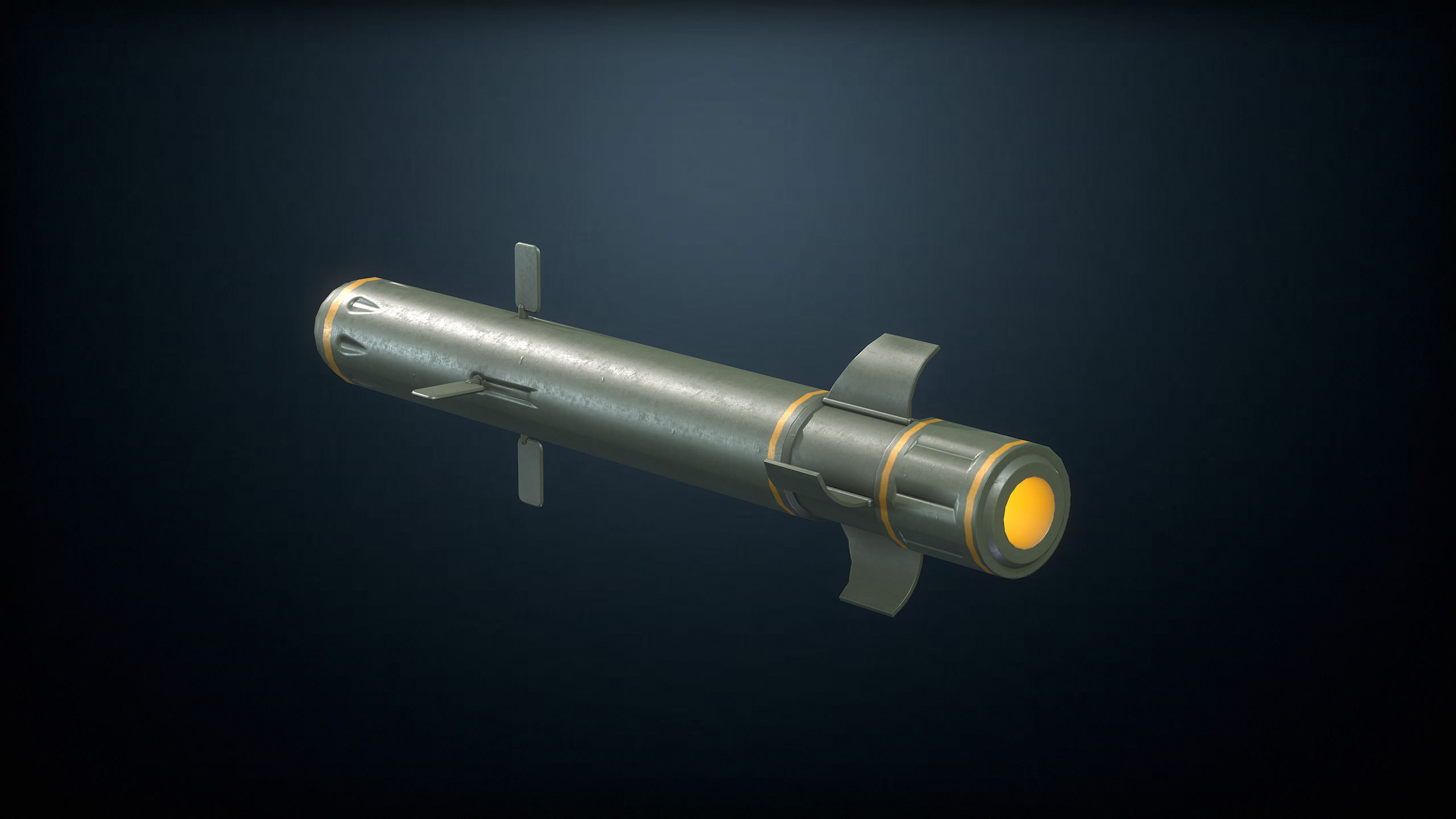 Military APC B420 Low-poly 3D model_9