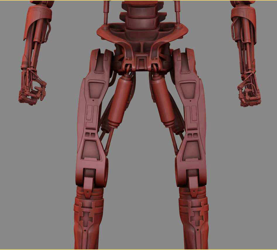 T-800 Terminator High Detal 3D print model_22