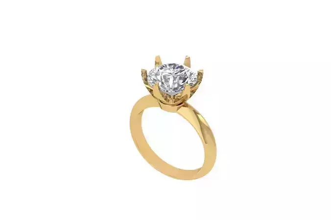 Solitaire Engagement Ring