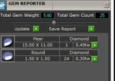 Pear Art Deco Ring 3D print model_13