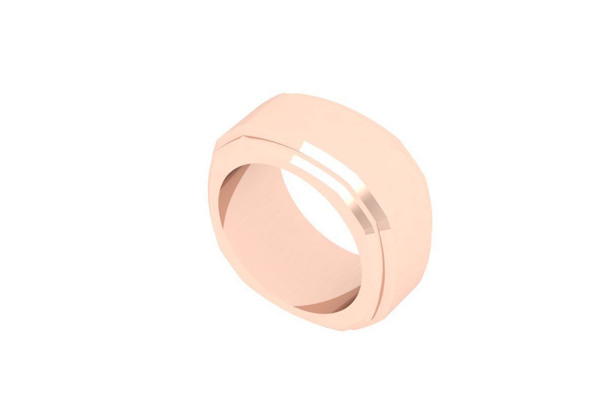 Wedding Ring  3D print model_1