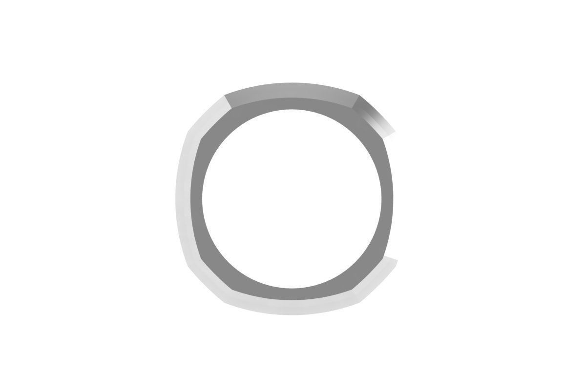 Wedding Ring  3D print model_10