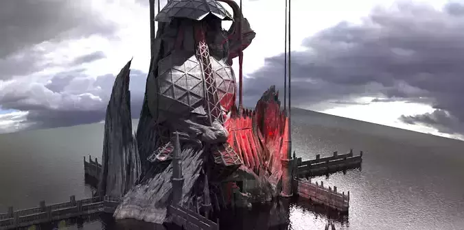 Fortress City Dark Steppenwolf towers 