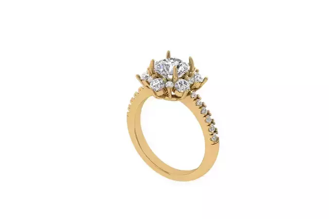 Solitaire Engagement Ring