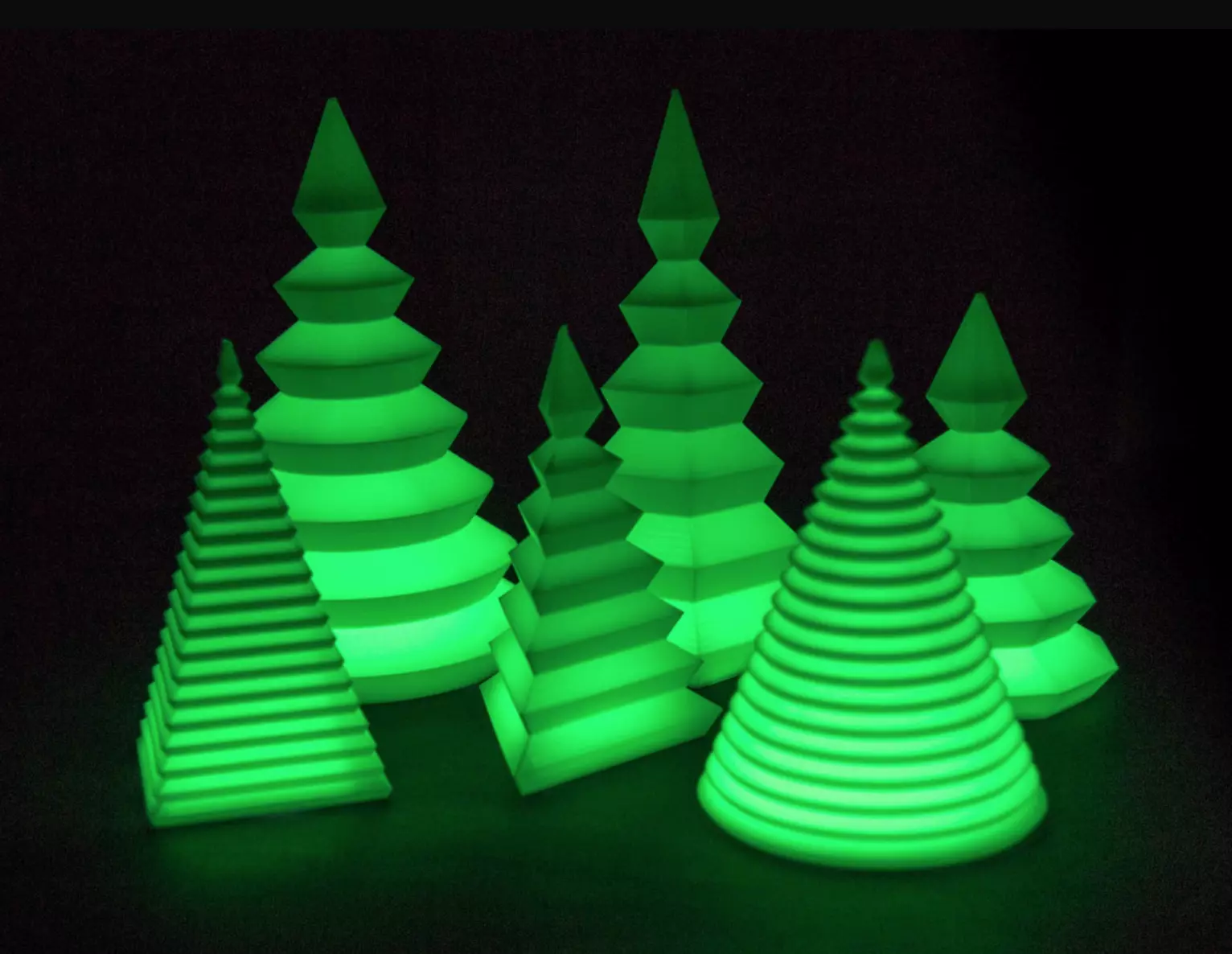 CUSTOMIZABLE CHRISTMAS TREE 3D print model_0