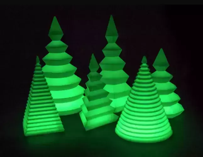 CUSTOMIZABLE CHRISTMAS TREE 3D print model