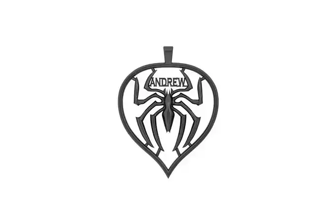 Spider Pandent 3D print model