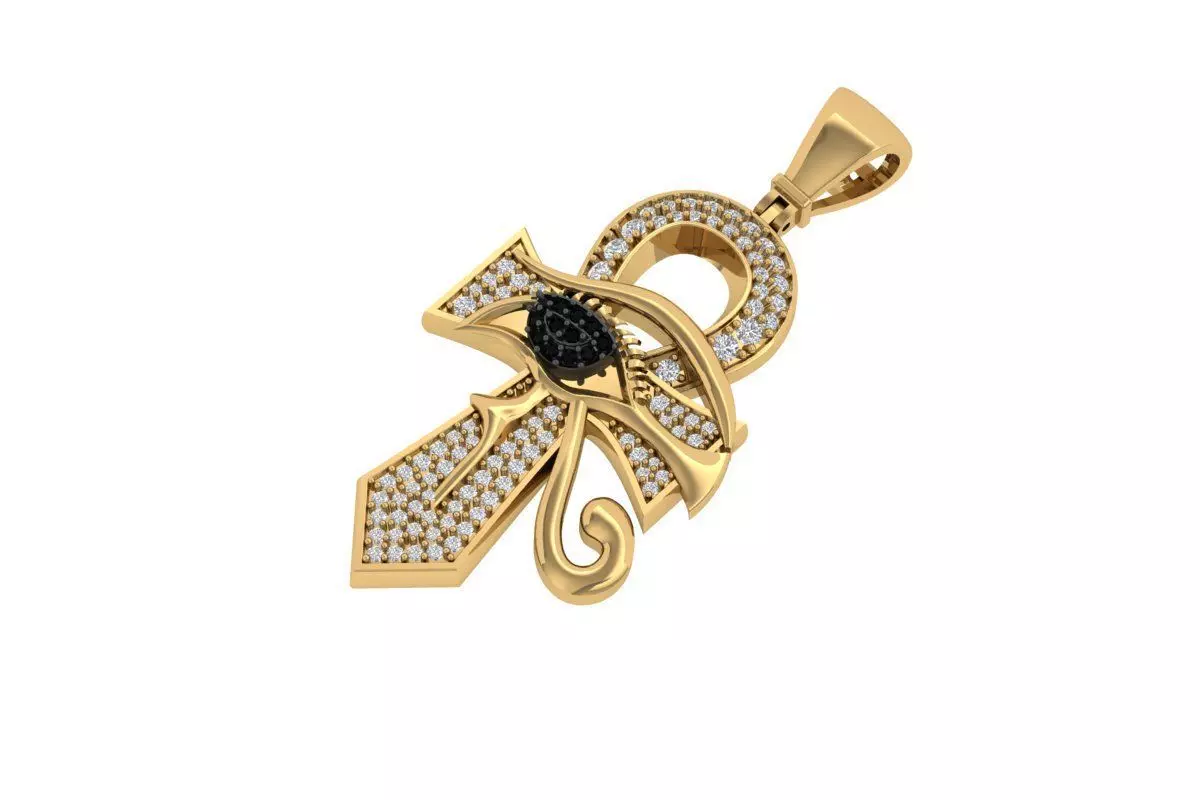 Antiq Pendant 3D print model_0