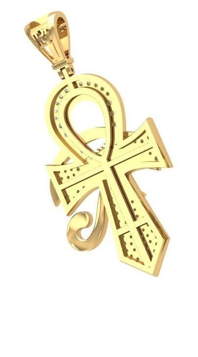 Antiq Pendant 3D print model_12