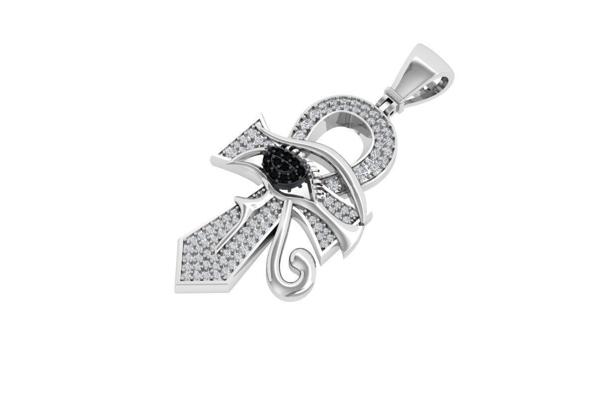 Antiq Pendant 3D print model_2