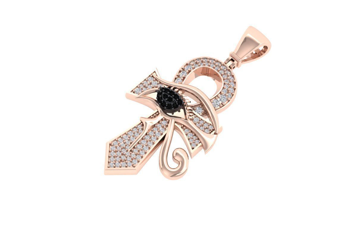 Antiq Pendant 3D print model_1