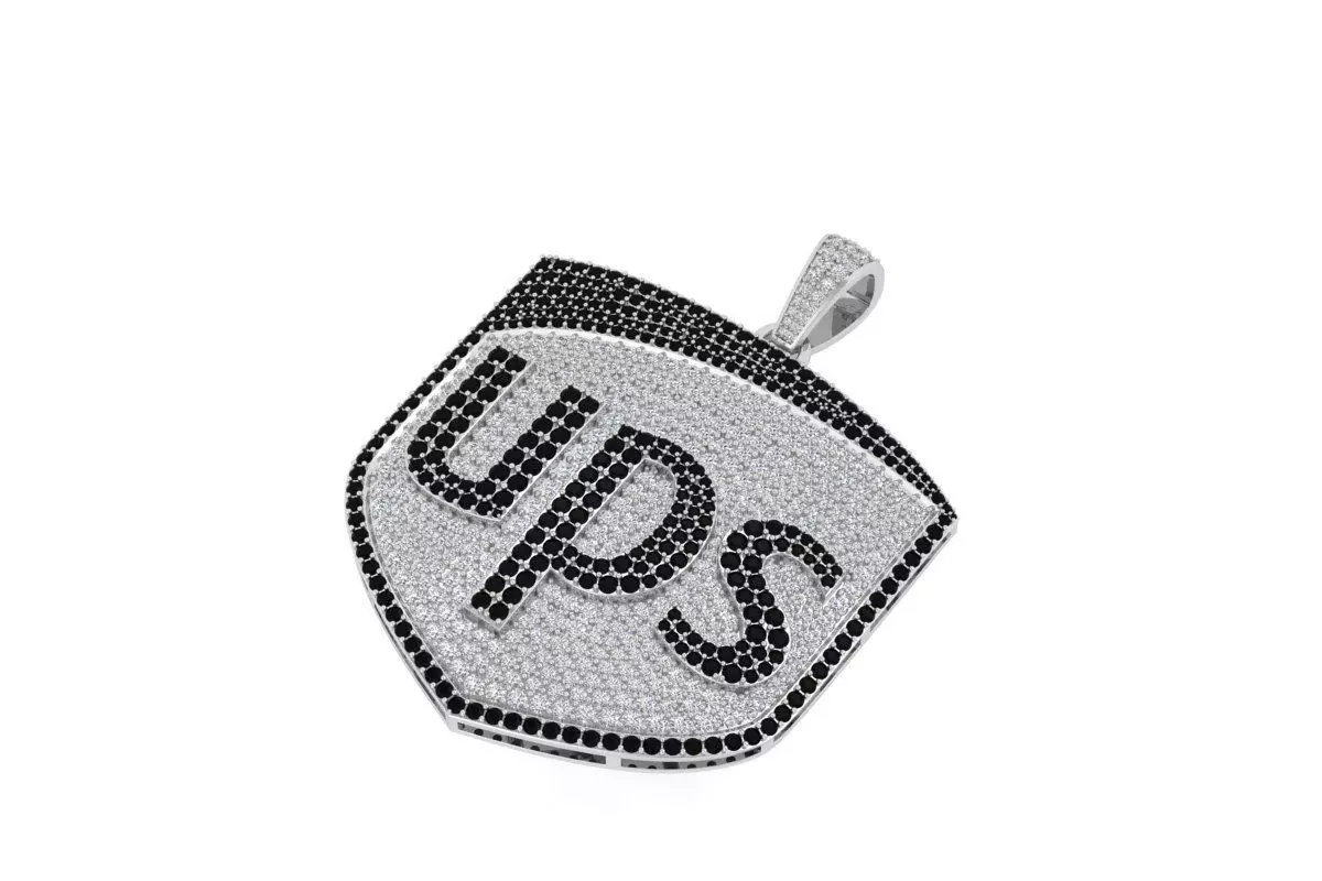 UPS Art Deco Pendant 3D print model