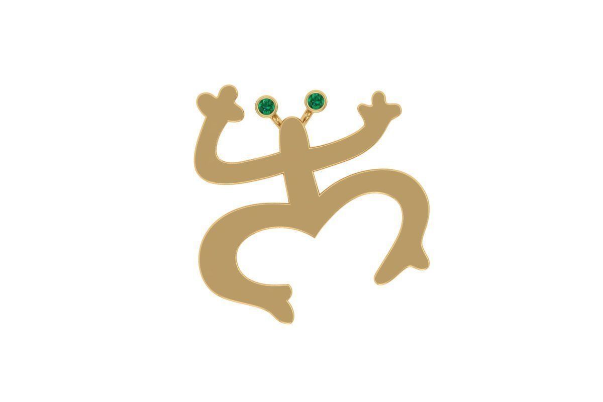 Antiq Pendant 3D print model_5