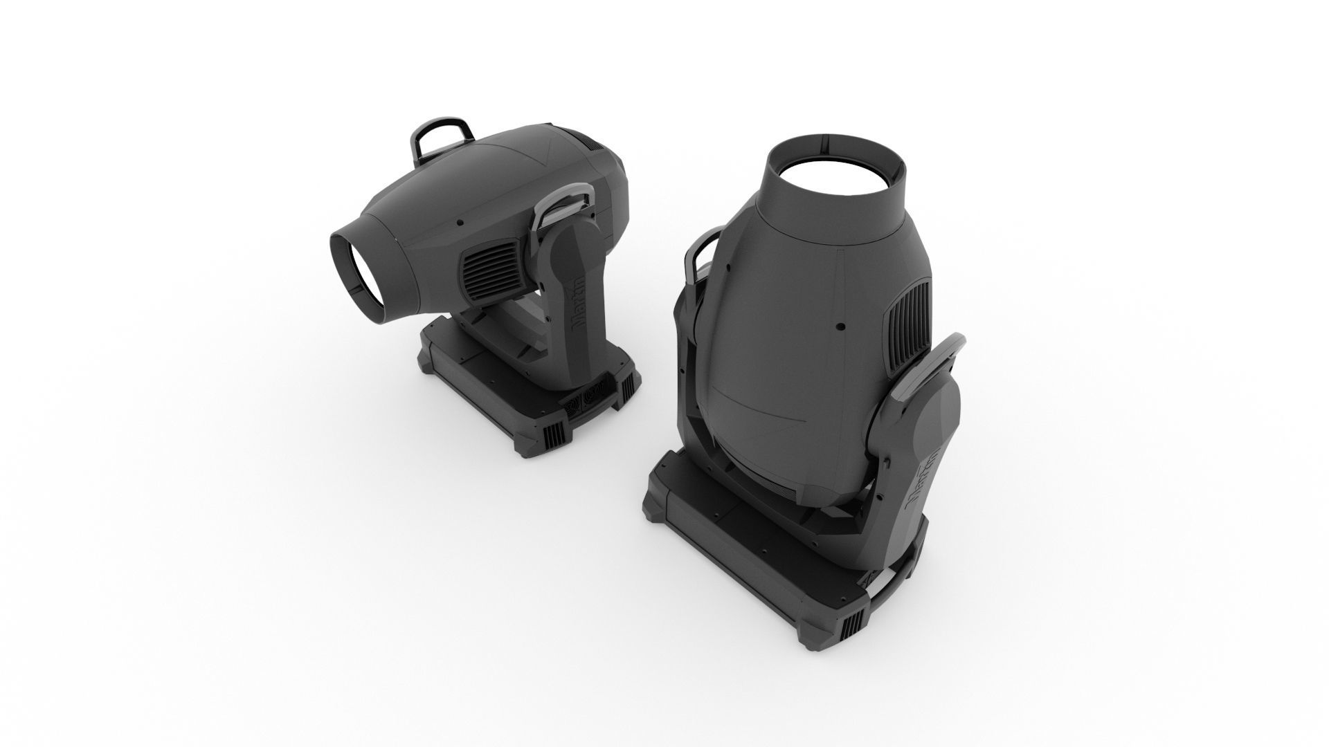 Concert Stage Spot Light Martin Viper 3D model_2