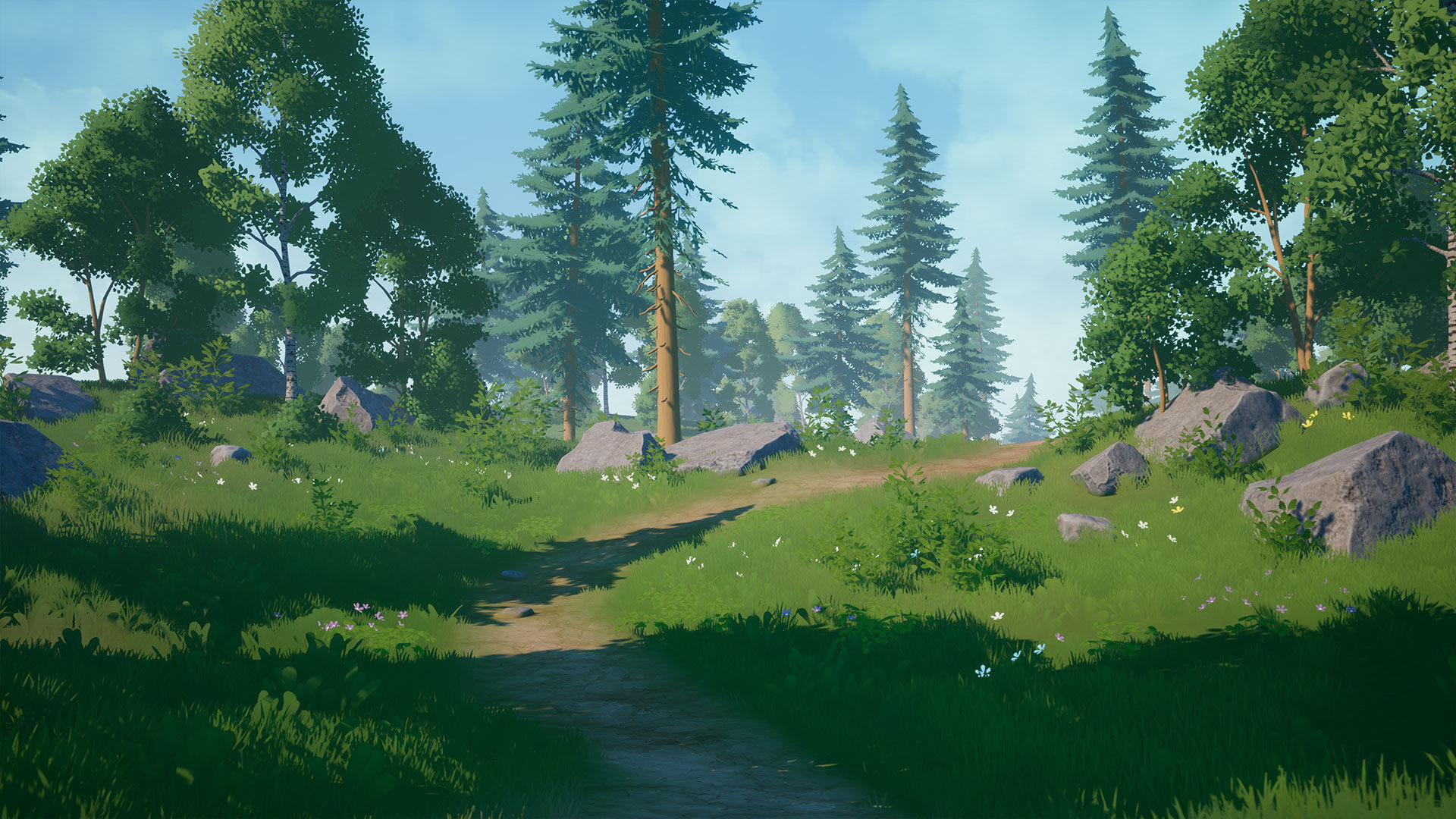 Stylized environment pack Low-poly 3D model_7