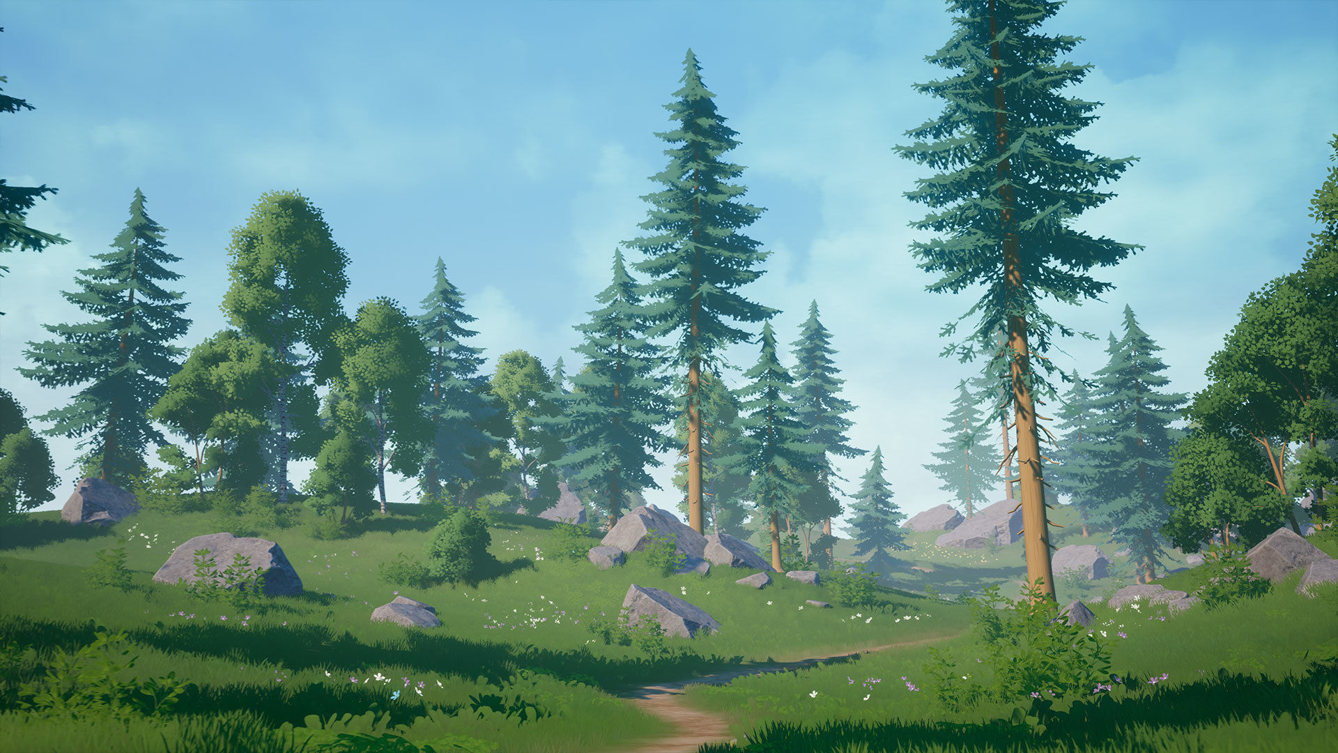 Stylized environment pack Low-poly 3D model_10