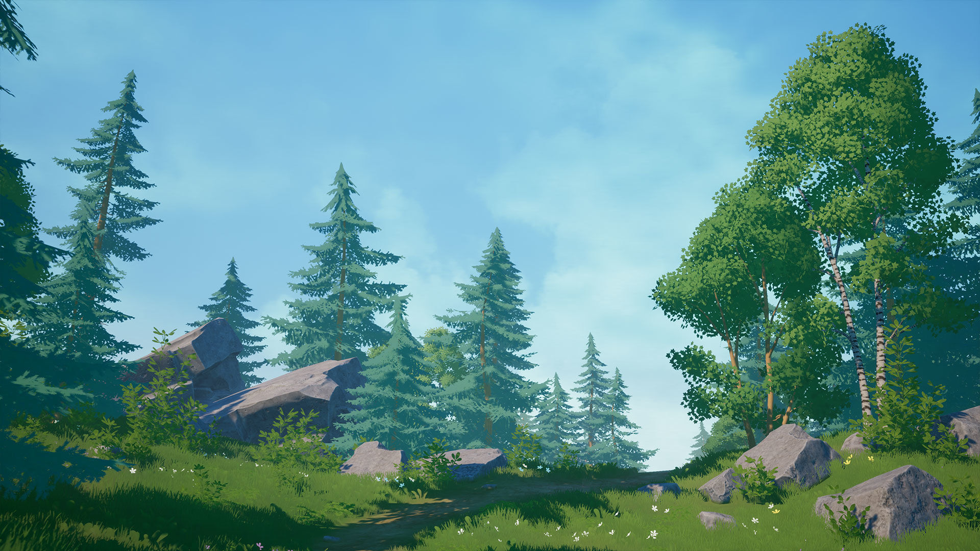 Stylized environment pack Low-poly 3D model_19
