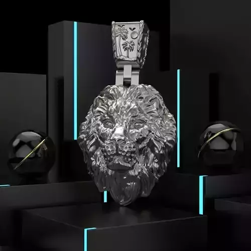 Lion pendant