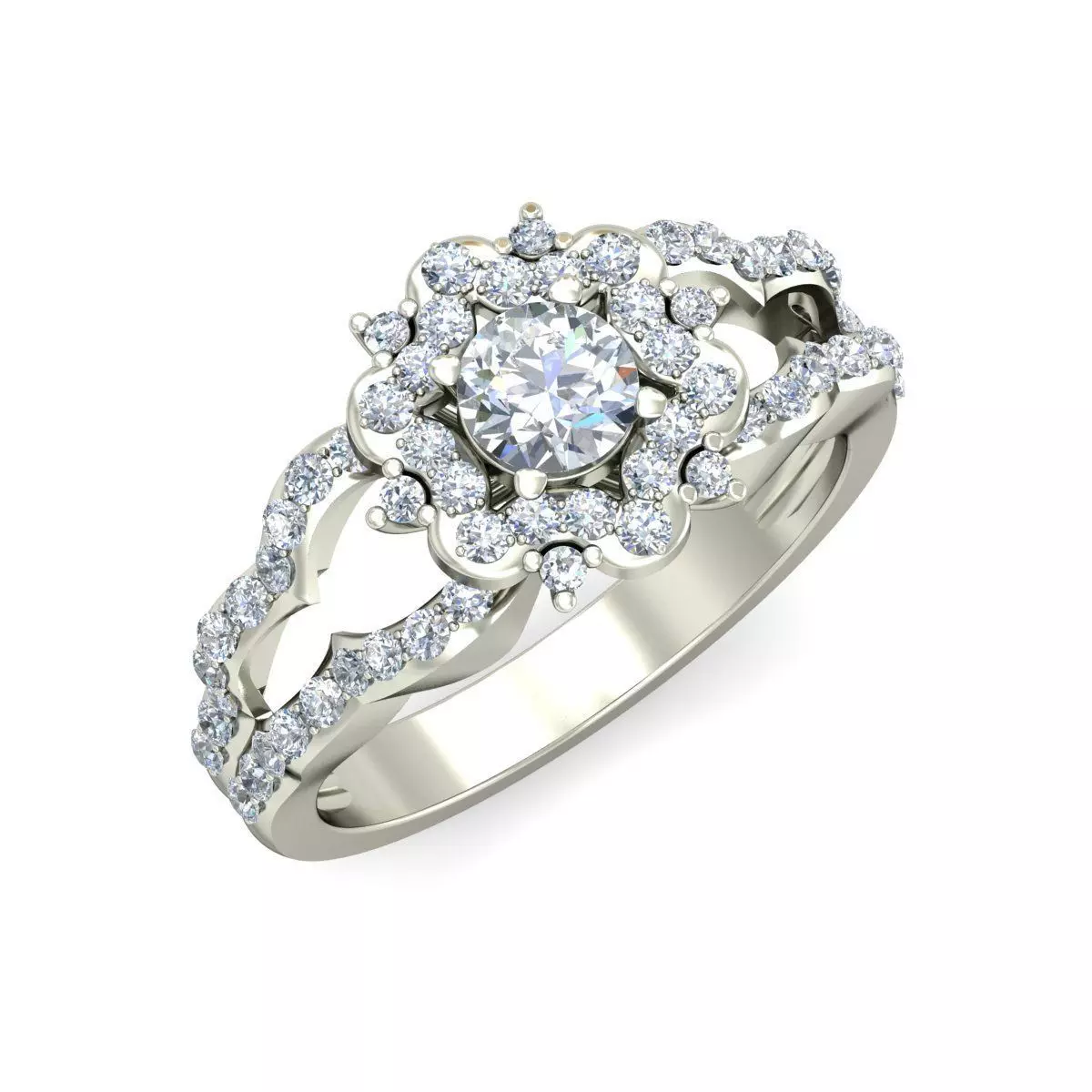 Wedding Ring 3D print model