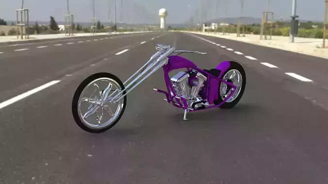 Custom American Chopper Bike