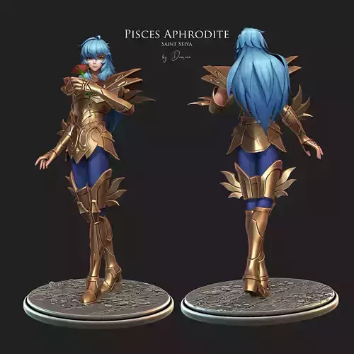Saint Seiya Pisces Aphrodite 3D print model