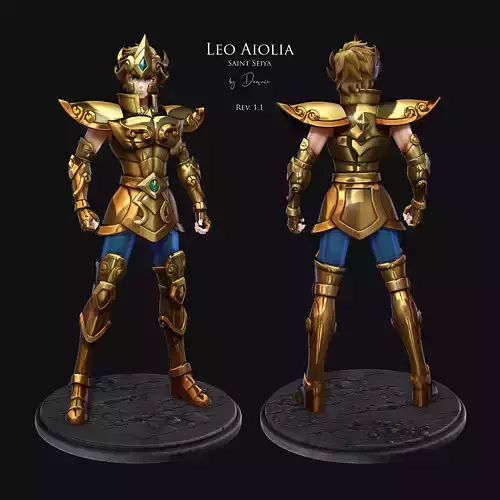 Saint Seiya Leo Aiolia