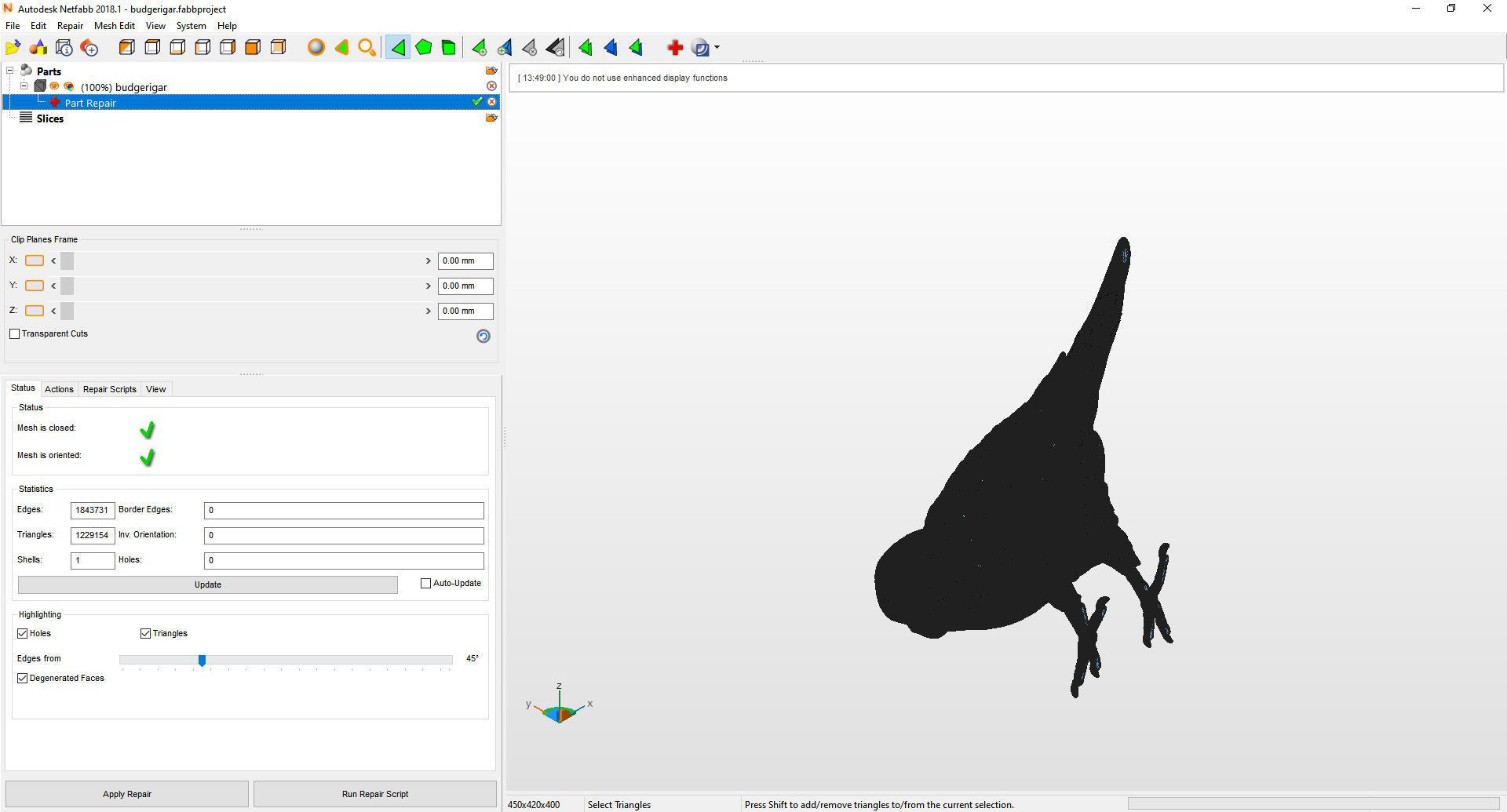 Budgerigar 3D print model_13