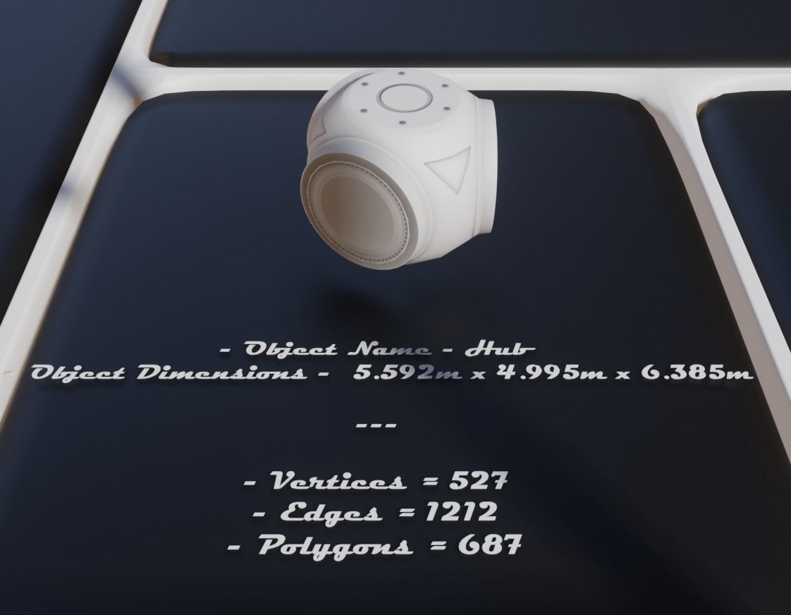 Low-Poly and Animated Wind Turbine 250m Low-poly 3D model_16