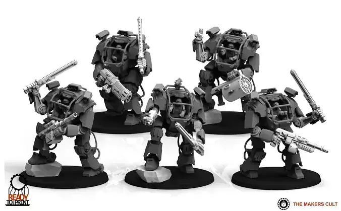 Universal Guard - Mech Suit Expansion Pack 3D print model