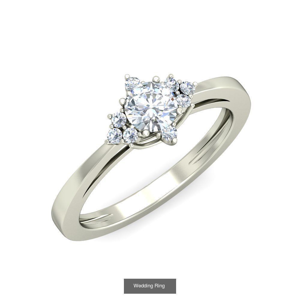  Solitaire Ring Designs 3D Model Collection_64