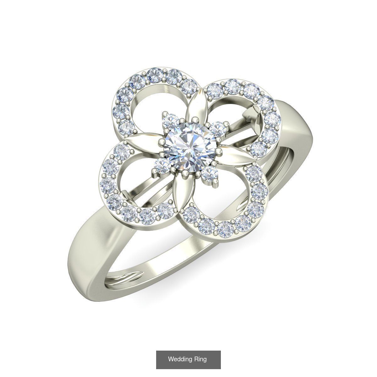  Solitaire Ring Designs 3D Model Collection_56