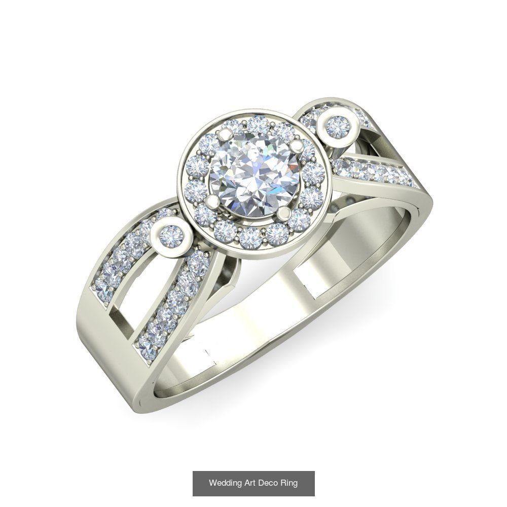  Solitaire Ring Designs 3D Model Collection_31