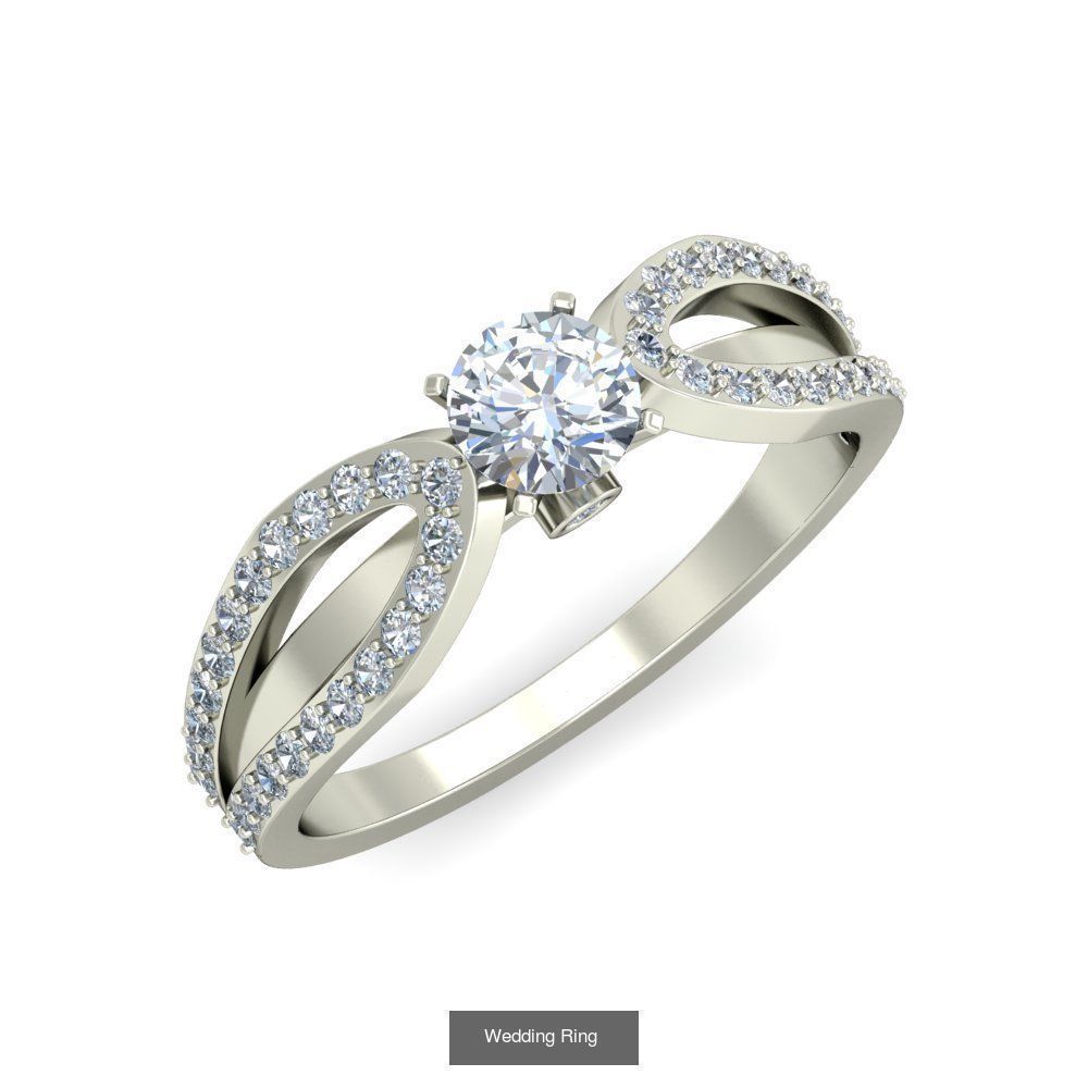  Solitaire Ring Designs 3D Model Collection_61