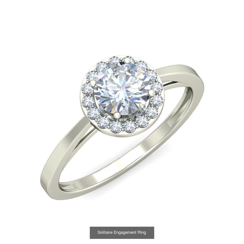  Solitaire Ring Designs 3D Model Collection_17