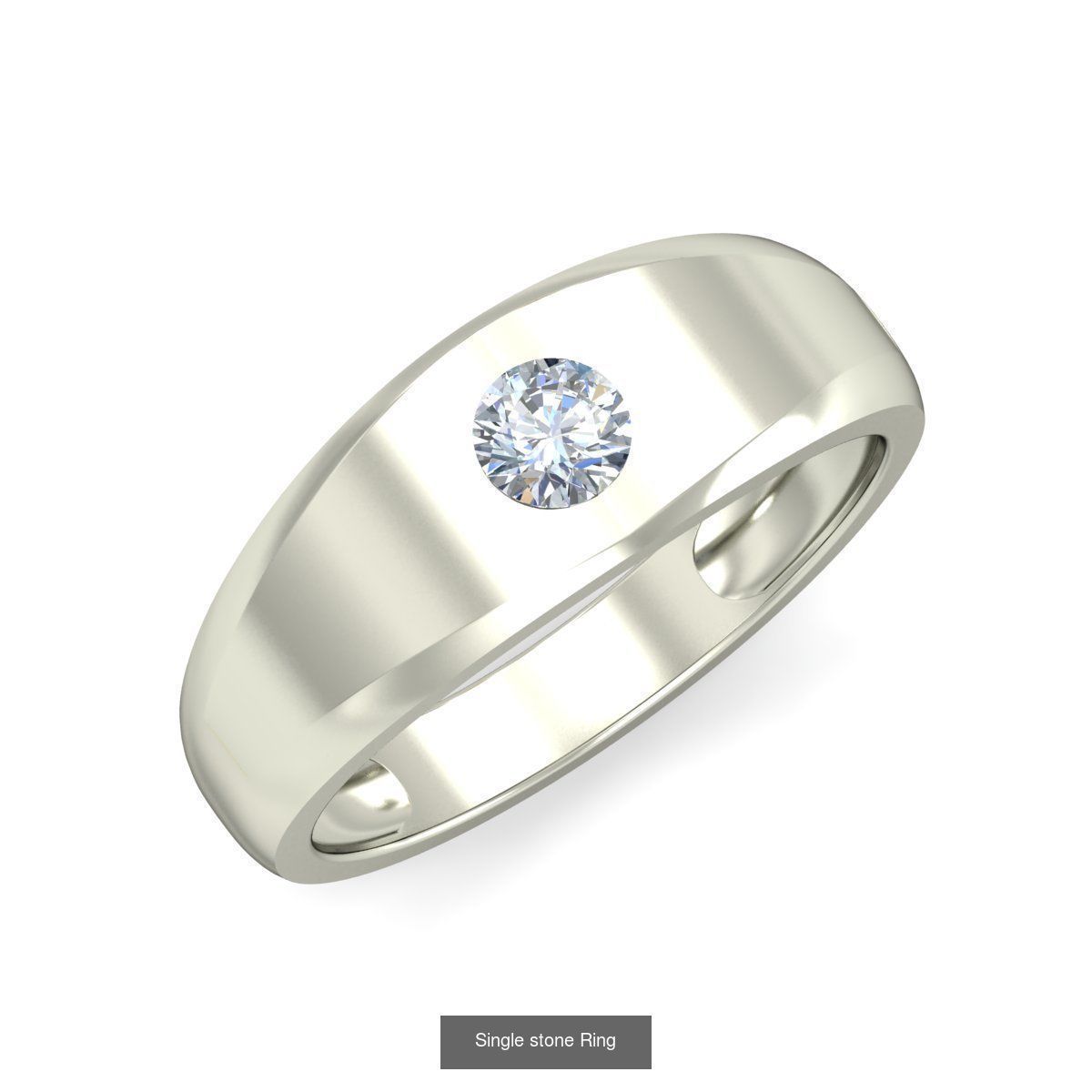  Solitaire Ring Designs 3D Model Collection_52