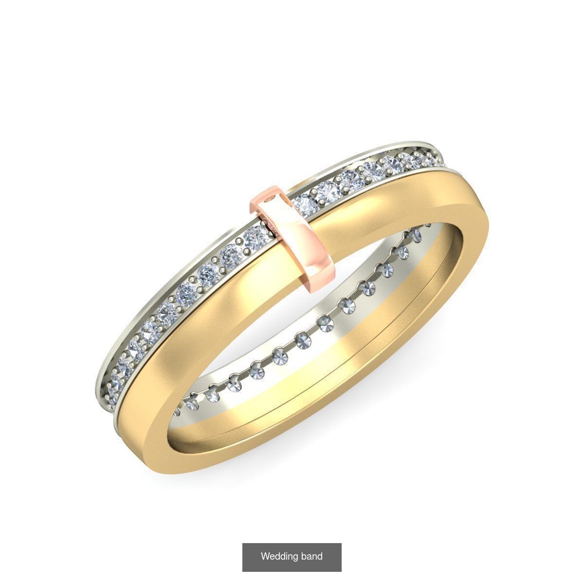  Solitaire Ring Designs 3D Model Collection_57