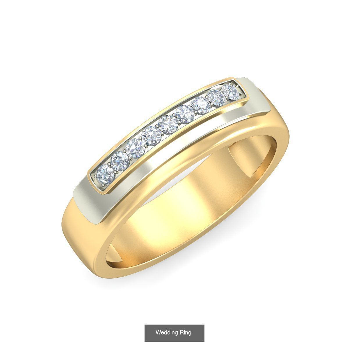  Solitaire Ring Designs 3D Model Collection_11
