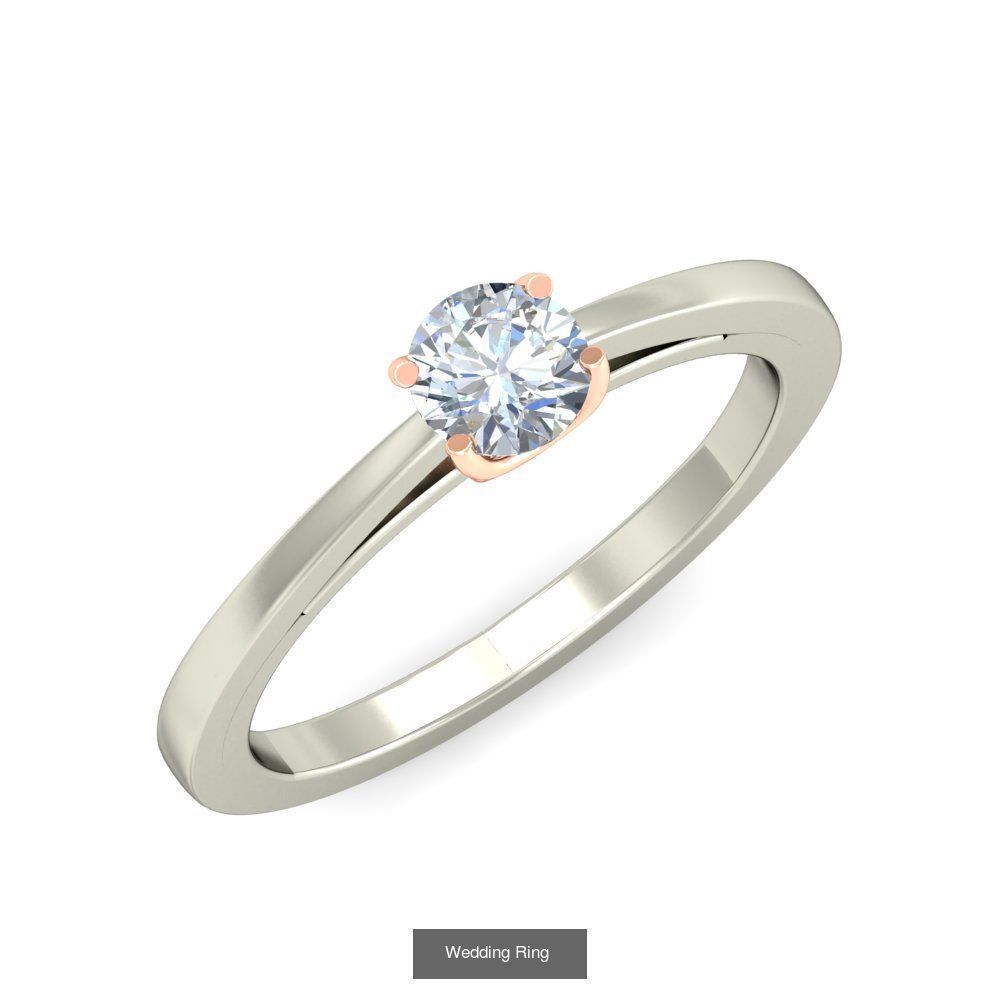  Solitaire Ring Designs 3D Model Collection_20